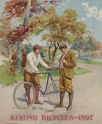 Keating fietsen, 1897 door American School